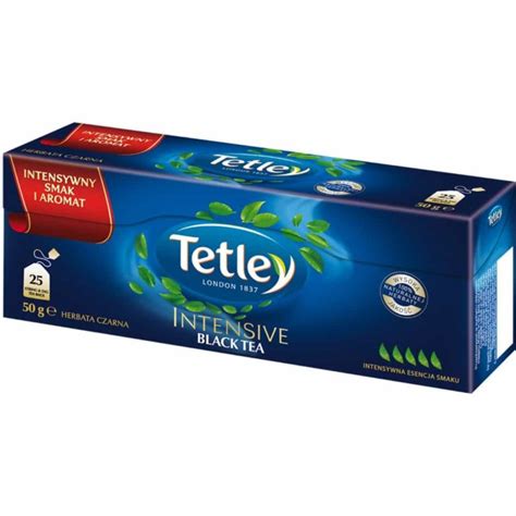 Tetley Intensive Black 25 Torebek — Monpresi®