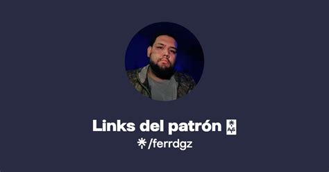 Links Del Patr N Instagram Facebook Tiktok Linktree