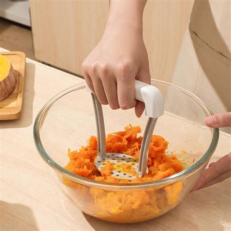 Potato Masher Kitchen Tool Plastic Pressed Vegetable Masher Potato