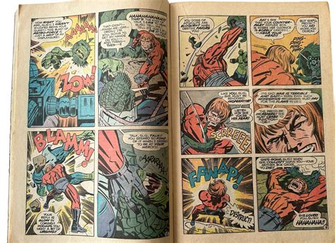 Vintage 1971 Dc Jack Kirbys Fourth World Of The New Gods Comic Issue Midas Touch Toys Games