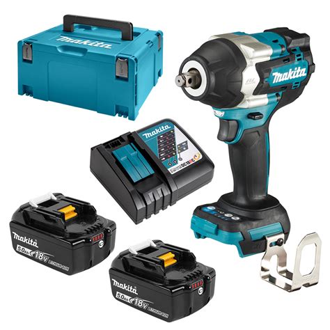 Makita DTW700RTJ / Z, 18V 12.7mm (1/2”) Cordless Impact Wrench ...