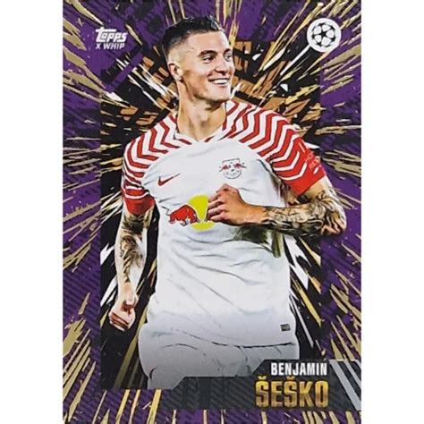 2023 24 TOPPS GOLD Uefa UCC Benjamin Sesko RB Leipzig EUR 1 99