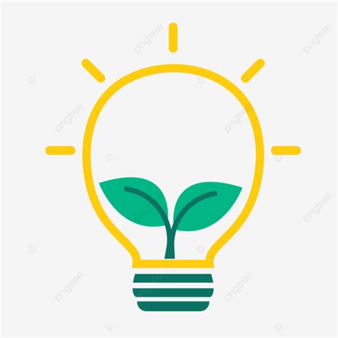 Eco Lightbulb Symbol Icon Vector Lightbulb Eco Bulb PNG And Vector