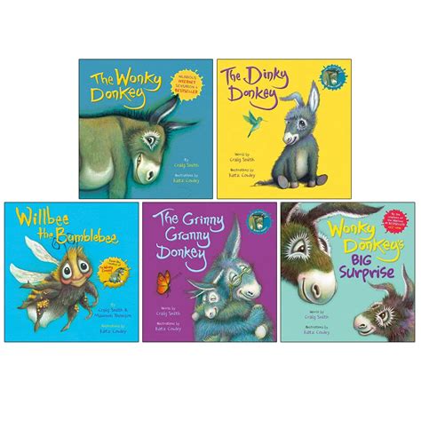 Buy Wonky Donkey Series 5 Books Collection Set By Craig Smith The