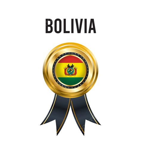 Bolivia Clipart Transparent Background, Bolivia Medal Design, Bolivia Medal, Medal Bolivia ...