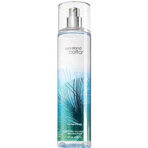 Bath Body Works Sea Island Cotton Fine Fragrance Mist Ml Shopee