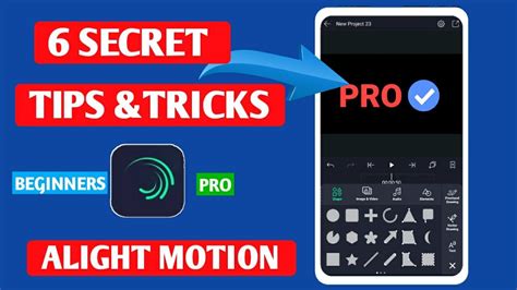 6 Editting Tips In Alight Motion 2020 Alighmotiontutorials Beginner