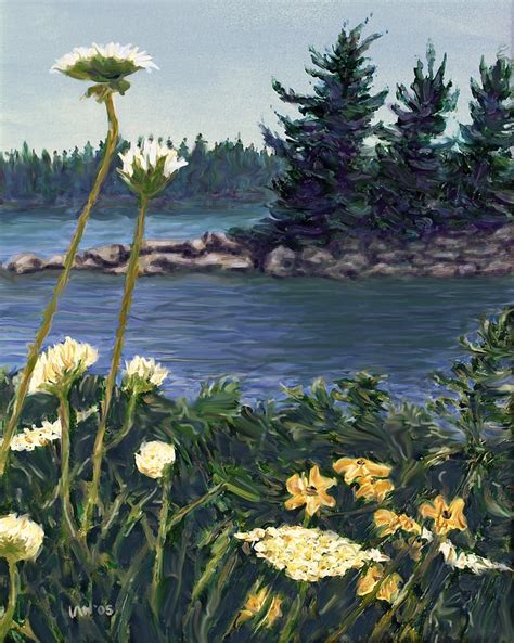 Georgian Bay Sunny Afternoon Painting By Ian Macdonald Fine Art America