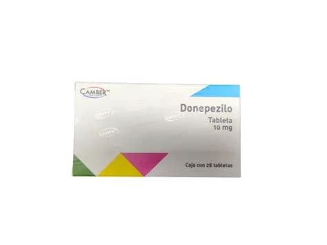 Comprar Donepezilo 10 Mg Con 28 Tabletas En Farmacia Prixz