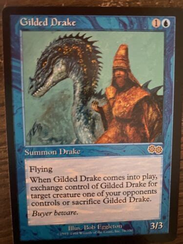 Mtg Gilded Drake Urza S Saga Regular Rare Ebay