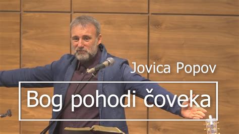 Bog pohodi čoveka Jovica Popov 07 01 2024 YouTube