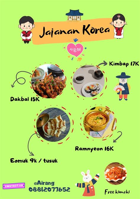 Poster Produk Makanan