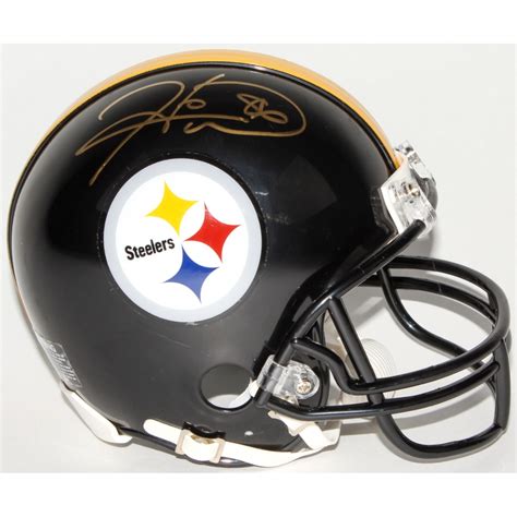 Hines Ward Signed Steelers Mini Helmet Tse Pristine Auction