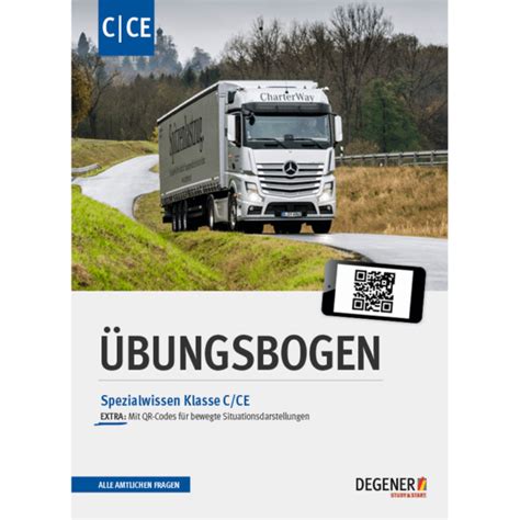 Übungsbogen Lkw C CE MOBIL Verlag individuell preiswert und gut