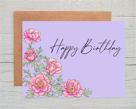 Birthday Card Friend Friend Happy Birthday Friend Birthday - Etsy