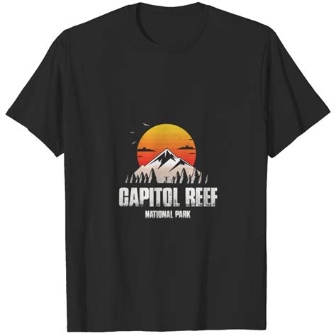 Capitol Reef Reminder National Park Retro Souvenir T Shirt Sold By