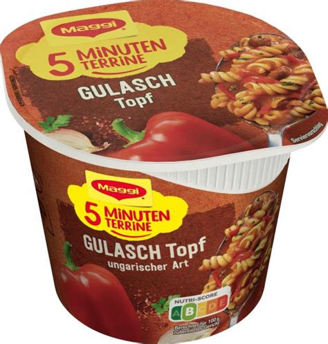 Maggi Minuten Terrine Gulaschtopf Ungarischer Art Online Kaufen Bei