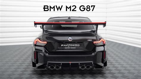 Led Spoiler For Bmw M G Maxton Design Carbon Spoiler Maxtonized