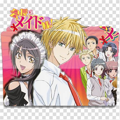 Anime Icon Pack Kaichou Wa Maid Sama Transparent Background Png