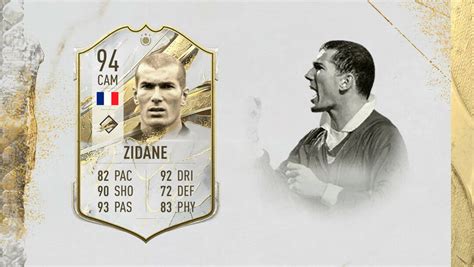 FIFA 23 llegó el SBC de Zinedine Zidane Icono Medio y estos son sus