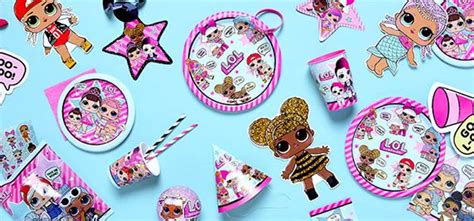 Lol Surprise Party Supplies Lol Party Decorations Theme Its A Girl Party Delights