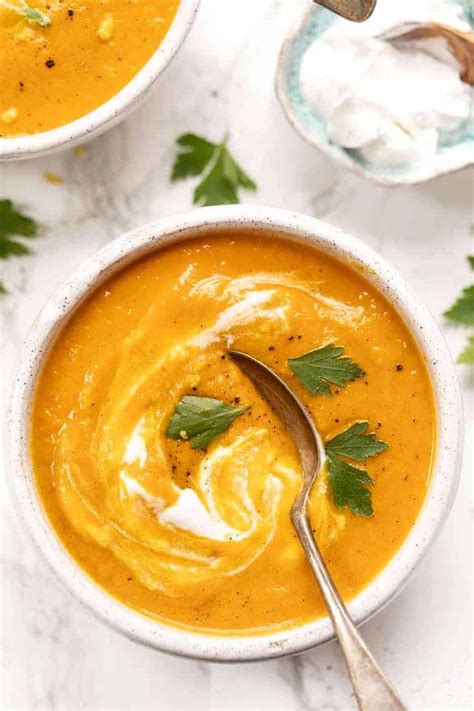 Ginger Turmeric Carrot Soup Recipe Cart