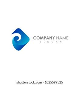 Simple Wave Logo Stock Vector (Royalty Free) 1025599525 | Shutterstock