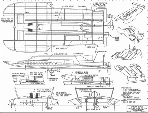 Free Rc Hydroplane Boat Plans - web boat plans and designs