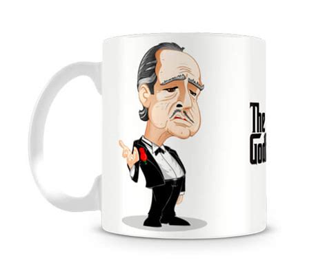 Caneca Poderoso Chef O Vito Corleone Caricatura Artgeek Loja Nerd