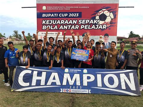 SMAN 1 IDI Juarai Turnamen Antar Pelajar Bupati Cup