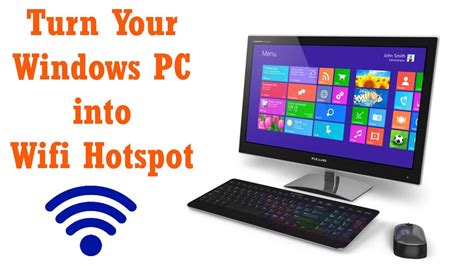 How To Make Wifi Hotspot In Windows 10 How To Turn Pc Into Wifi