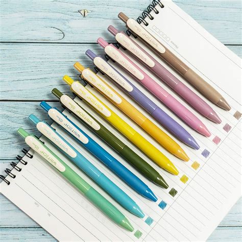 Writech Retractable Gel Pens Quick Dry Ink Fine Point 0 5mm 10 Assorted