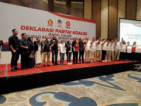 Nasdem Gerindra Dan Pks Resmi Usung Aep Syaepulloh Sebagai Balon