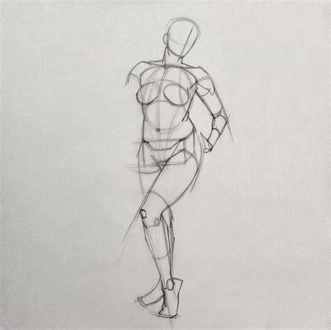 Female Figure Abstraction/Gesture: Reference for Students : r/learnart