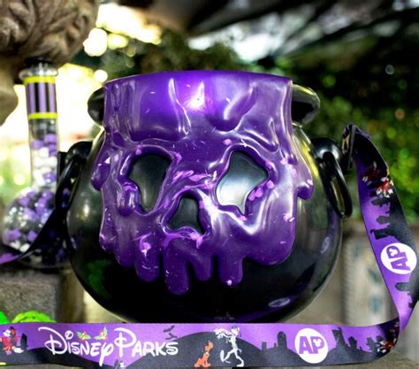 New Annual Passholder Cauldron Popcorn Bucket At Disneyland Chip And