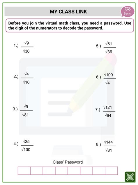 Dividing Radicals Worksheet Algebra