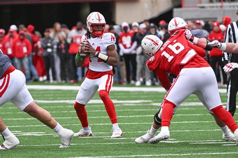 Nebraska Spring Game Thoughts A Step Forward And Moment Of Healing For