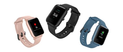 Умные часы Amazfit Amazfit Bip S Lite синий : купить по выгодной цене в ...