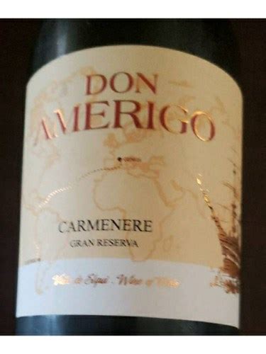 Mayu Don Amerigo Gran Reserva Carm N Re Vivino Us