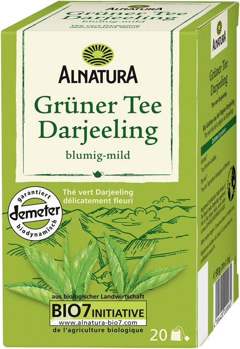 Gr Ner Tee Darjeeling G In Bio Qualit T Von Alnatura