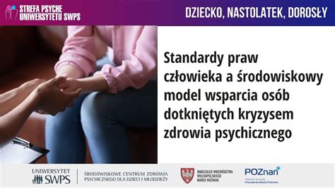 Standardy Praw Cz Owieka A Model Wsparcia Os B Dotkni Tych Kryzysem