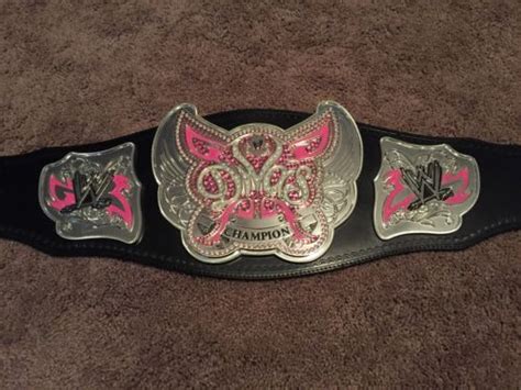 Wwe Divas Championship Belt Ladies Aj Lee Pink Replica Belt 1472987089