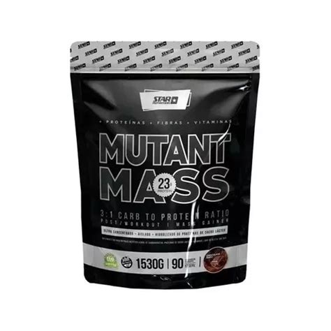 Suplemento en polvo Star Nutrition Mutant Mass proteínas sabor