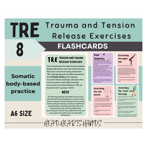 Tre Flashcards Tension And Trauma Releasing Exercises Somatic Therapy