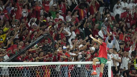 Qatar 2022 VIDEO De locos Marroquíes celebran a lo grande el