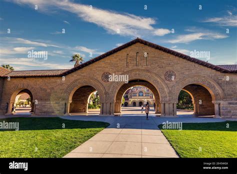 Stanford University Campus Science Engineering Hi Res Stock Photography