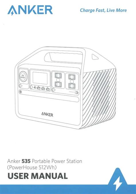 Anker Powerhouse Portable Power Station User Manual