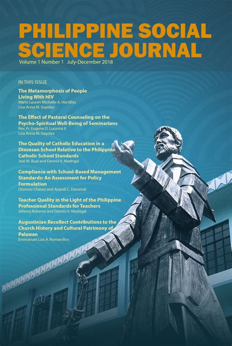 Pdf Philippine Social Science Journal Vol No July December