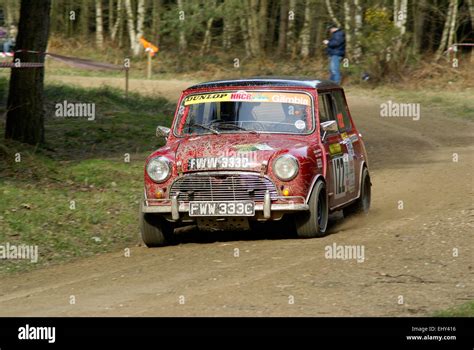 Mini Cooper S Rally Car Stock Photo - Alamy