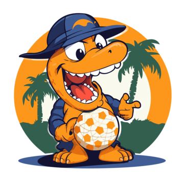 Florida Gators Logo Vector Graphic, A Lineal Icon Depicting Florida ...